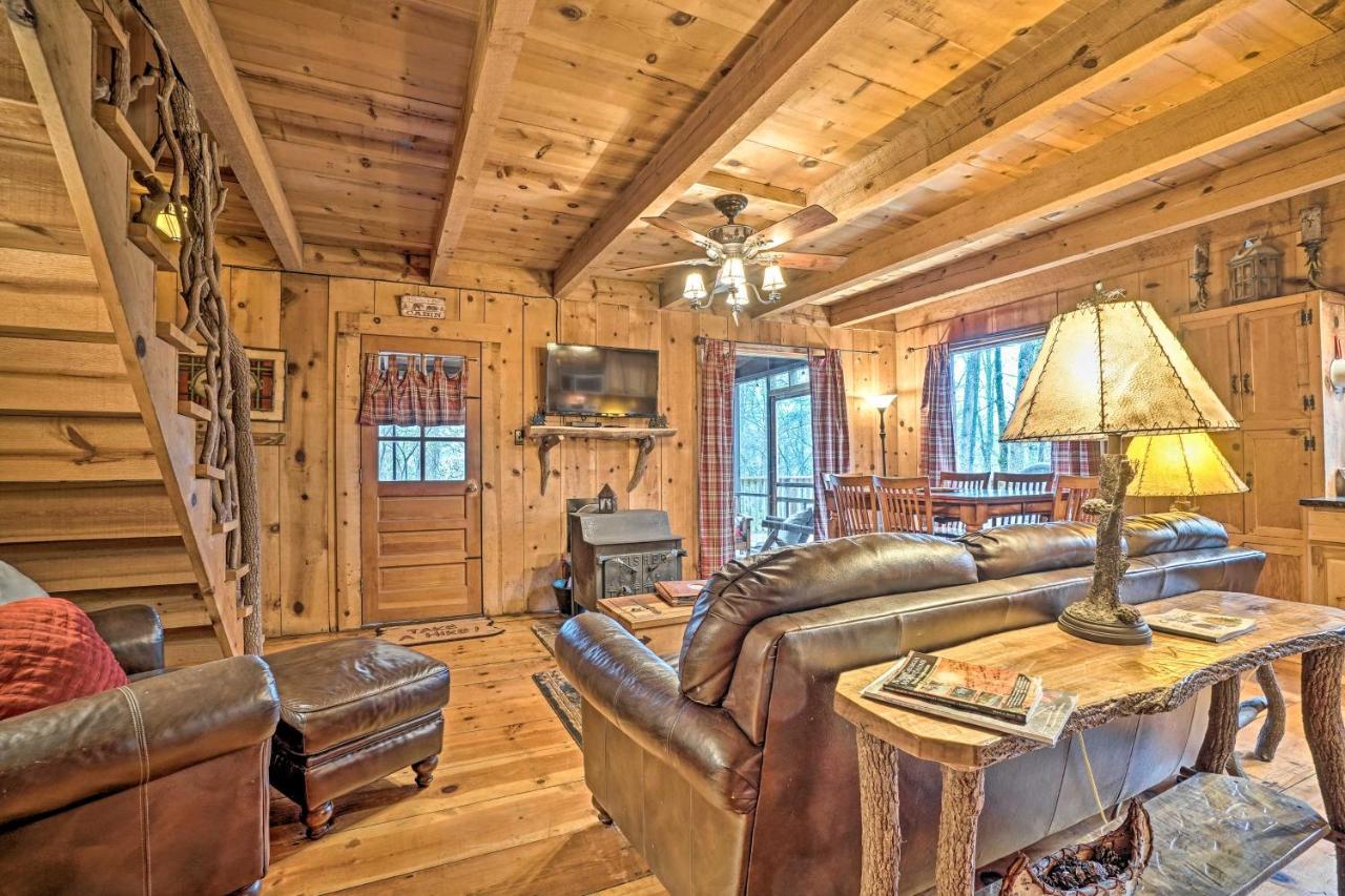 Helen Area Rustic Retreat About 5 Miles To Main Street Villa Sautee Nacoochee Exterior photo