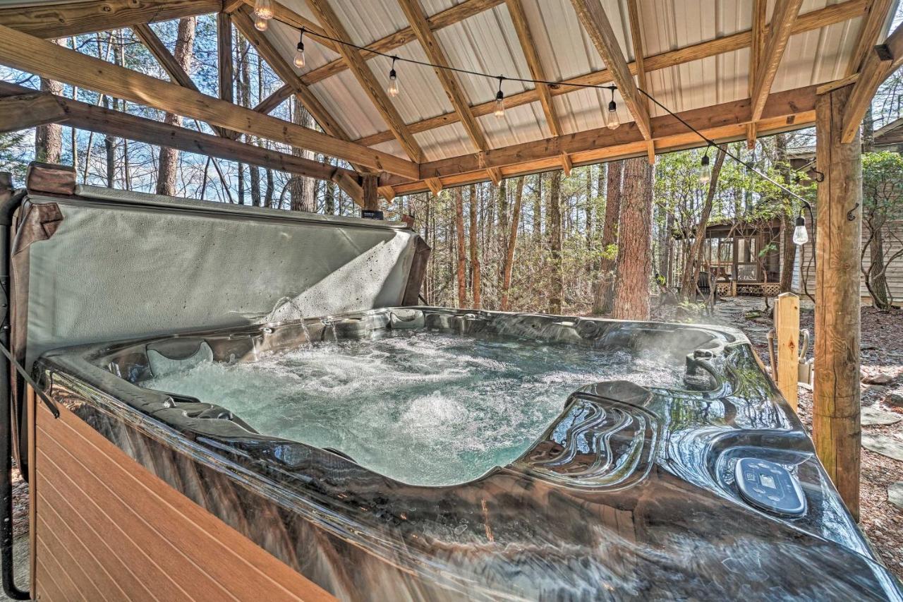 Helen Area Rustic Retreat About 5 Miles To Main Street Villa Sautee Nacoochee Exterior photo