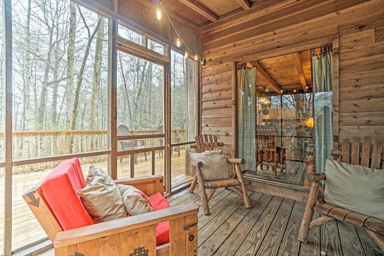 Helen Area Rustic Retreat About 5 Miles To Main Street Villa Sautee Nacoochee Exterior photo